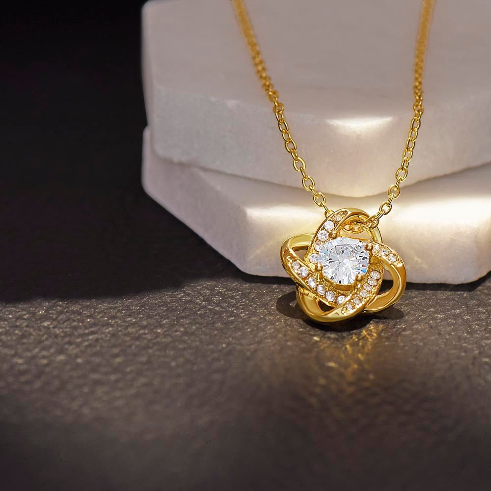 To My Special Friend | Love Knot Necklace
