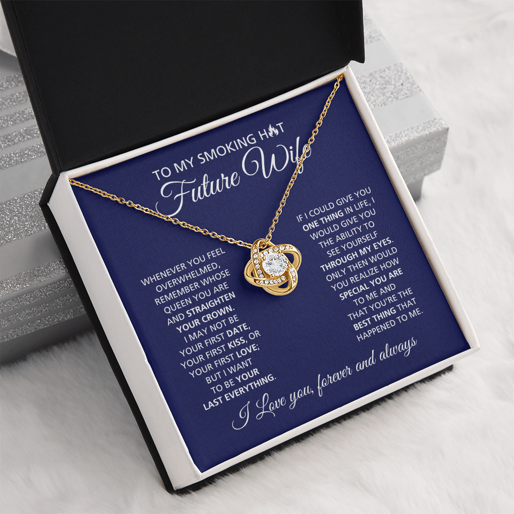 Smoking Hot Future Wife | Love Knot Necklace
