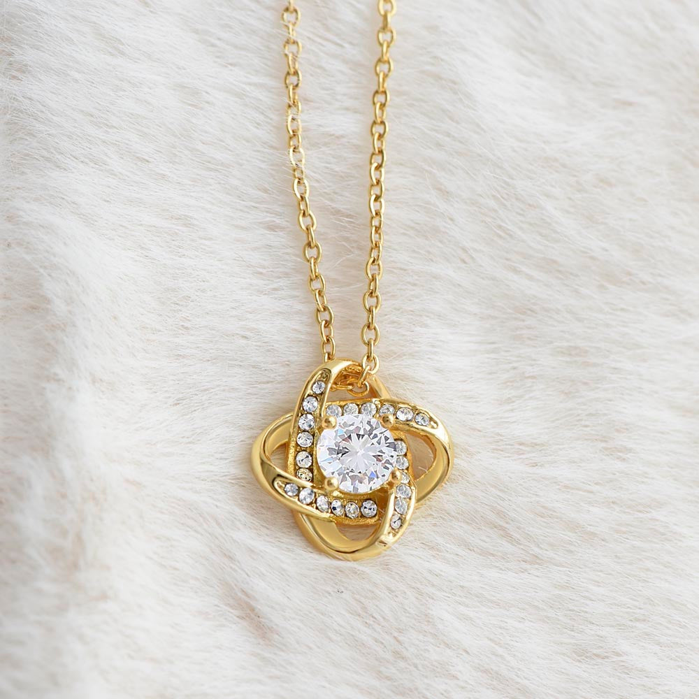 To My Daughter | Love Knot Necklace