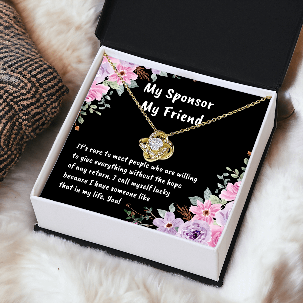 My Sponsor & Friend | Love Knot Necklace