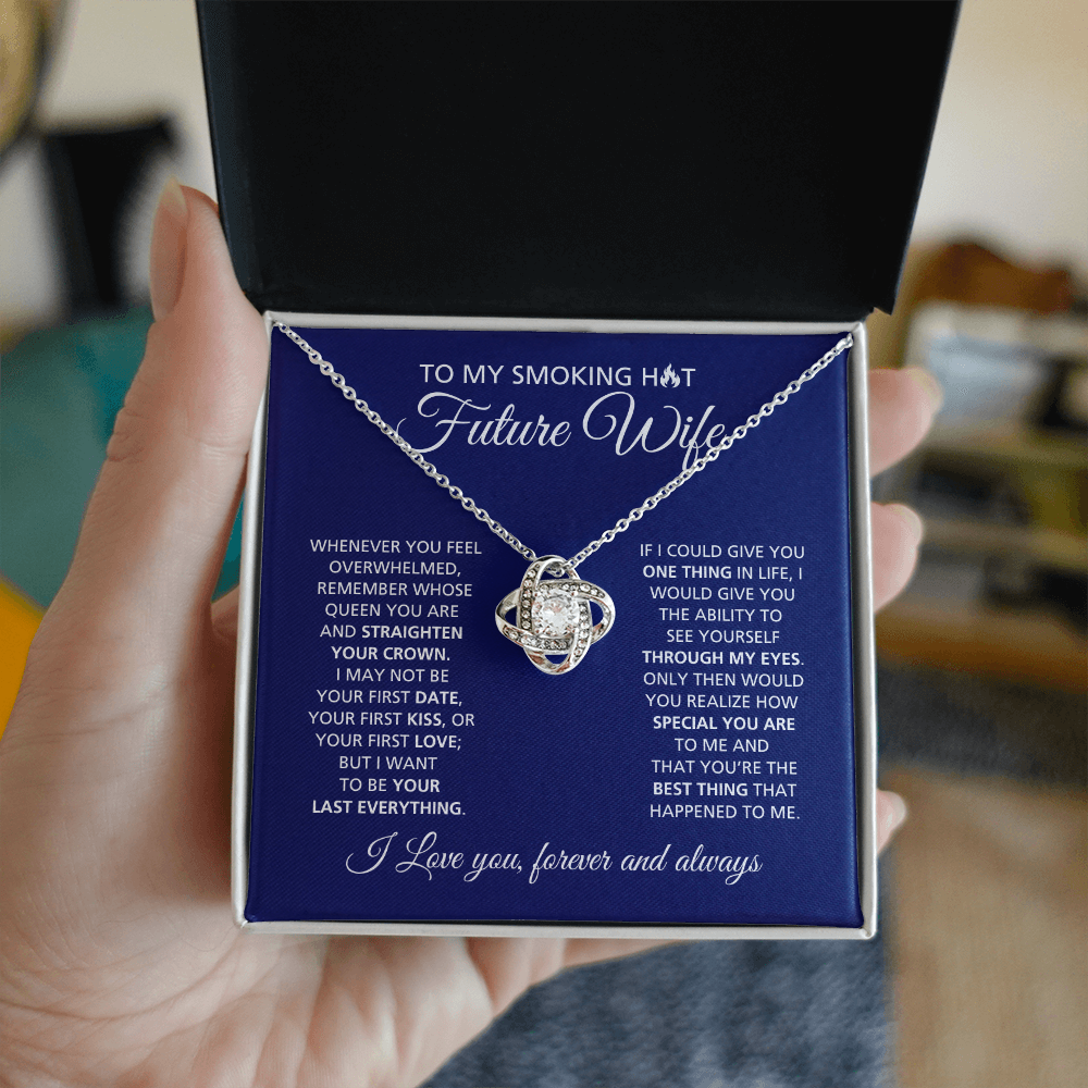 Smoking Hot Future Wife | Love Knot Necklace