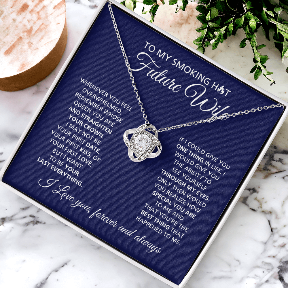Smoking Hot Future Wife | Love Knot Necklace