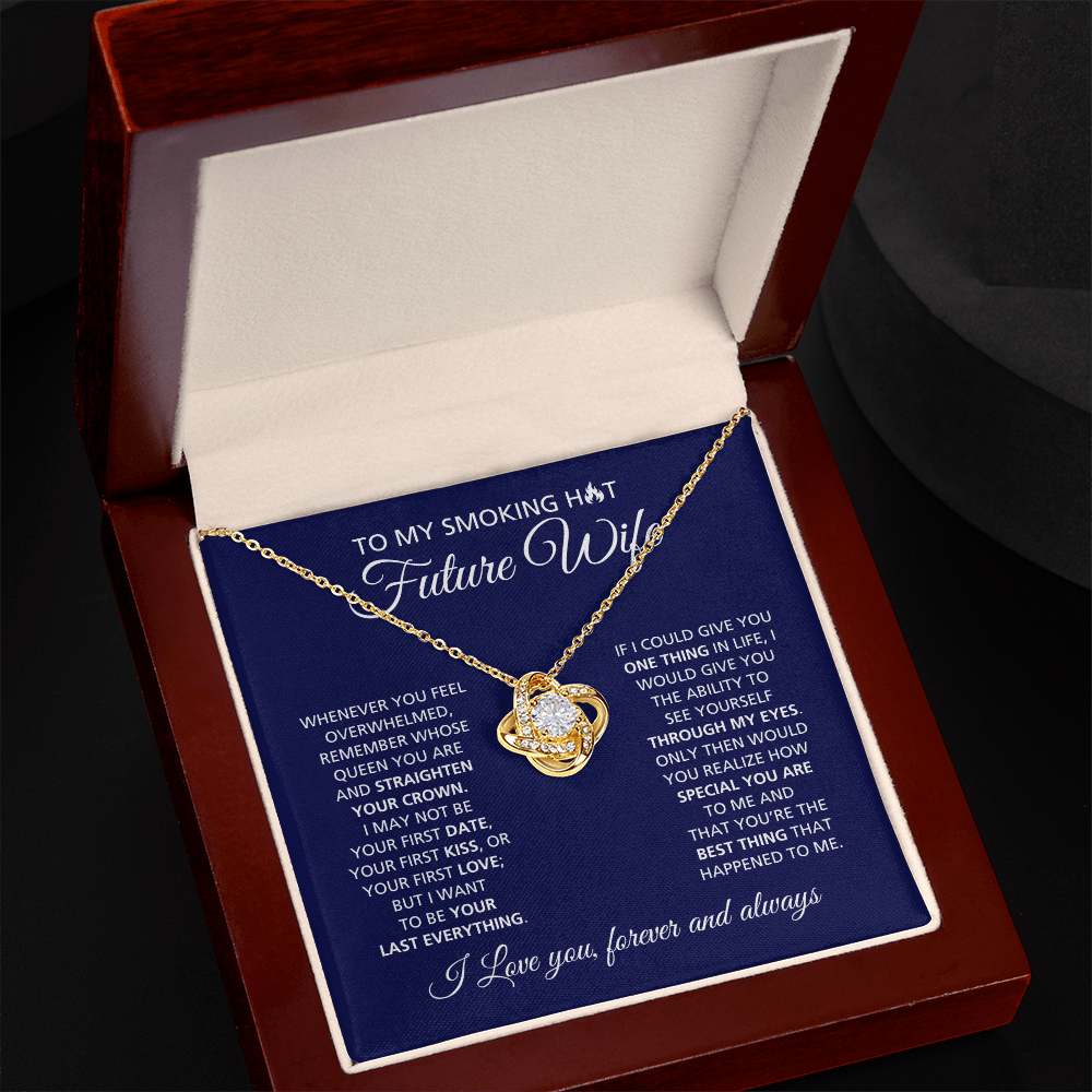 Smoking Hot Future Wife | Love Knot Necklace