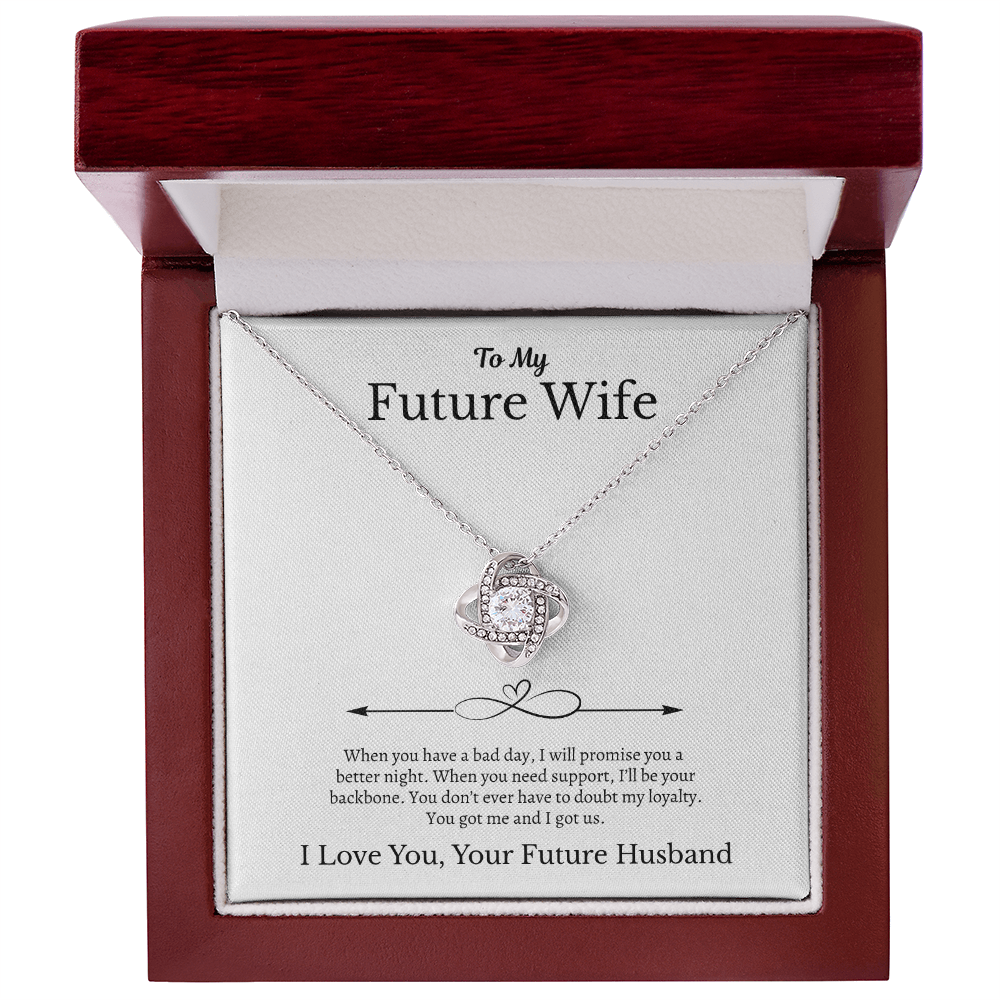 To My Future Wife From Your Future Husband | Love Knot Necklace