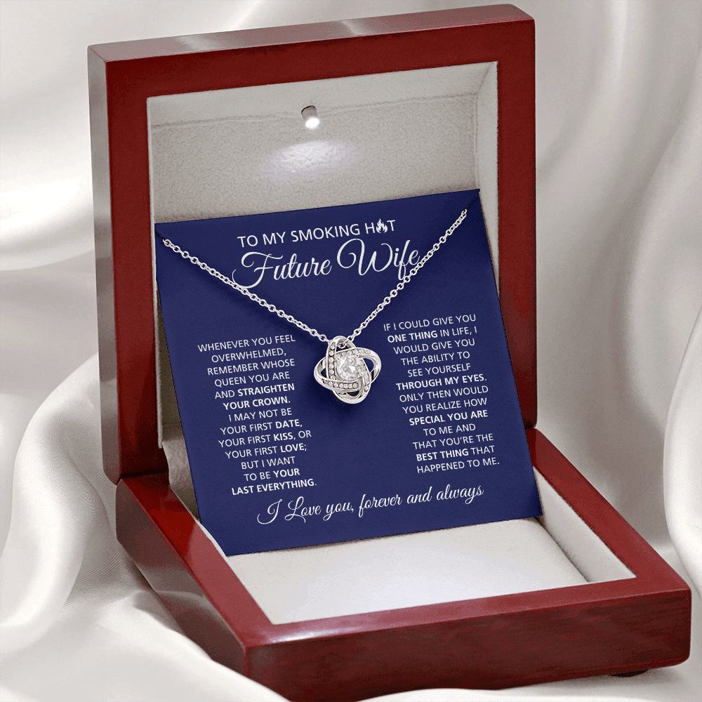 Smoking Hot Future Wife | Love Knot Necklace