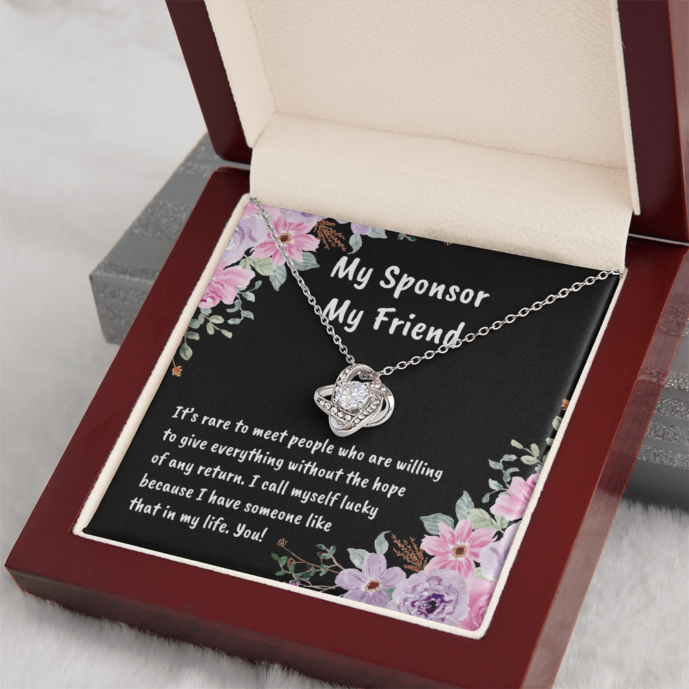 My Sponsor & Friend | Love Knot Necklace
