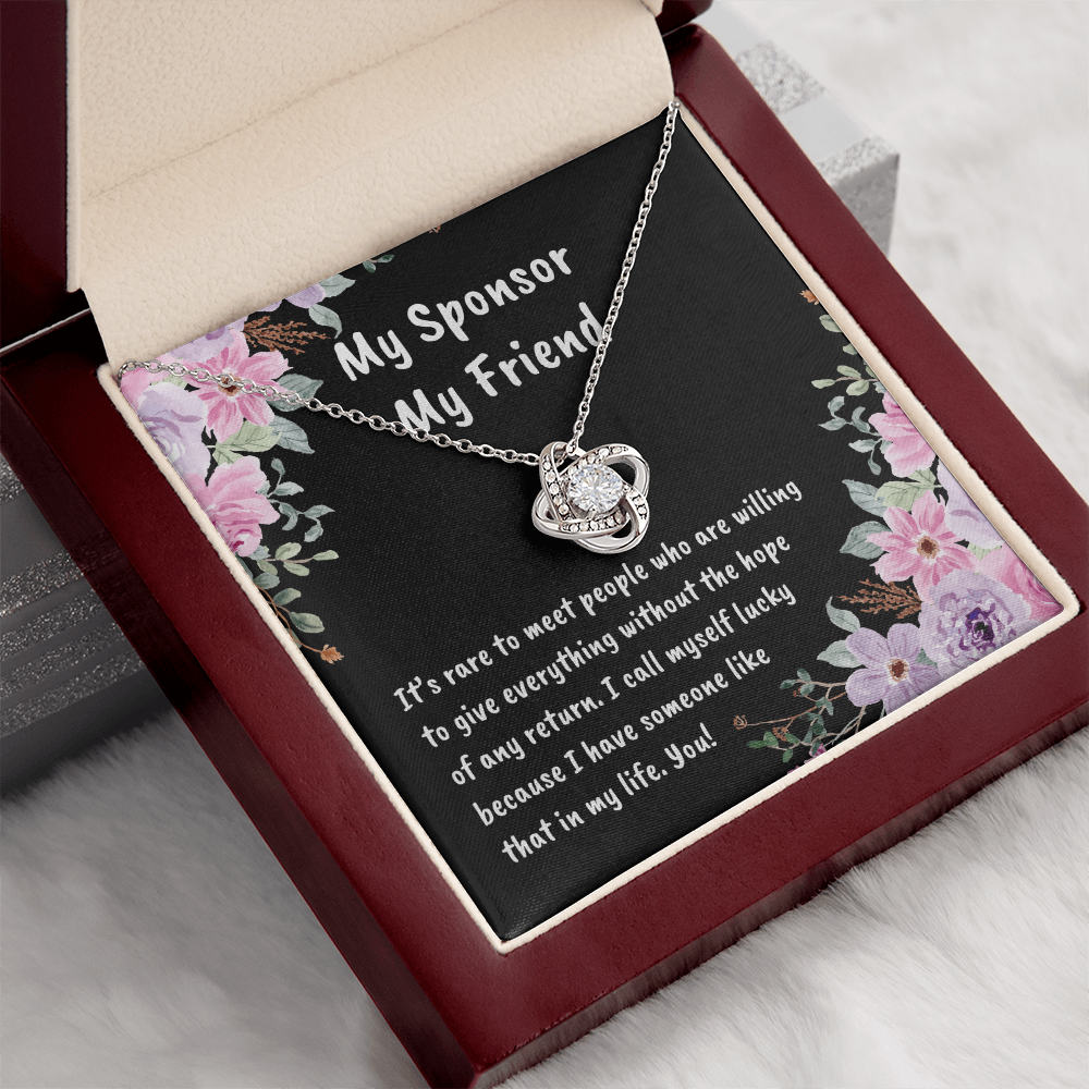 My Sponsor & Friend | Love Knot Necklace