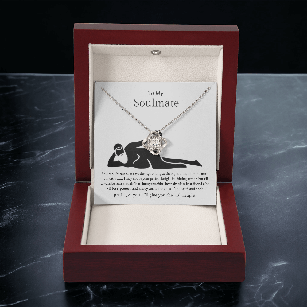 To My Soulmate | Love Knot Necklace