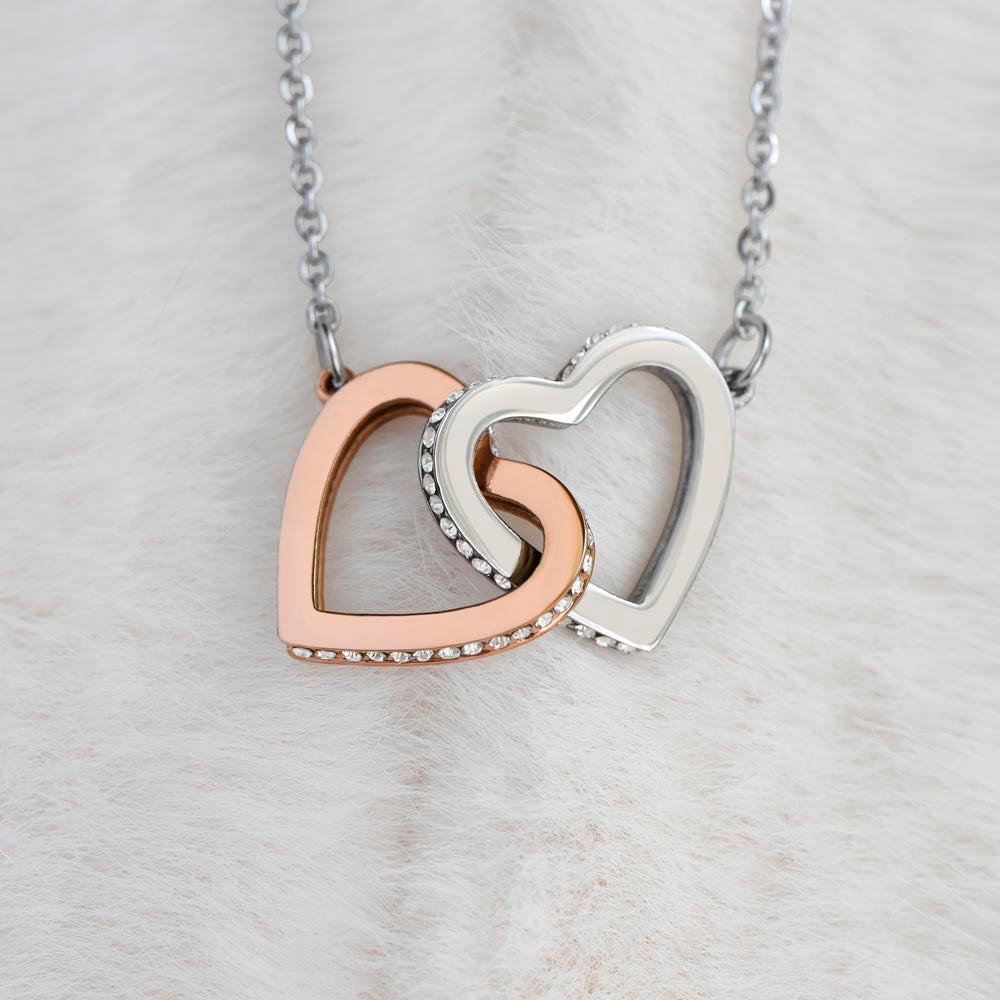 To My Sister | Interlocking Hearts Necklace