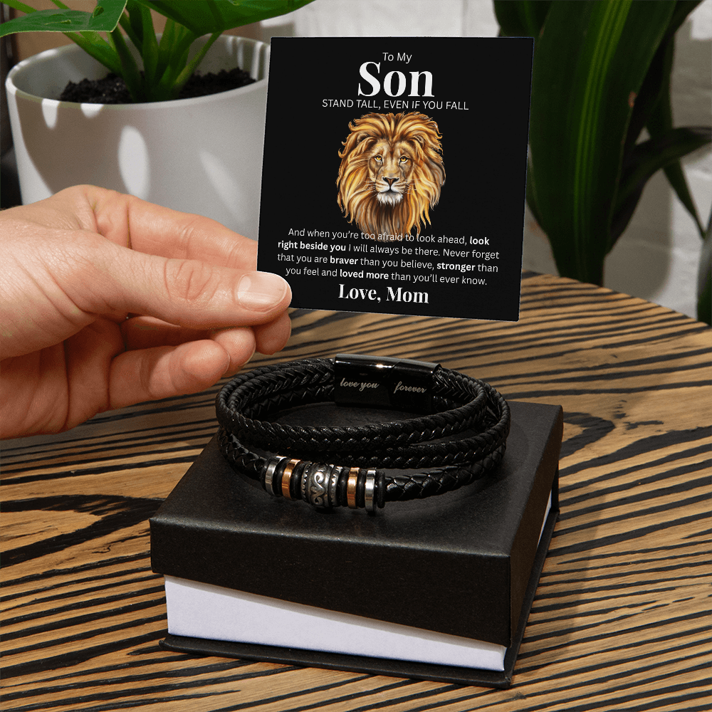 To My Son from Mom | Love You Forever Bracelet