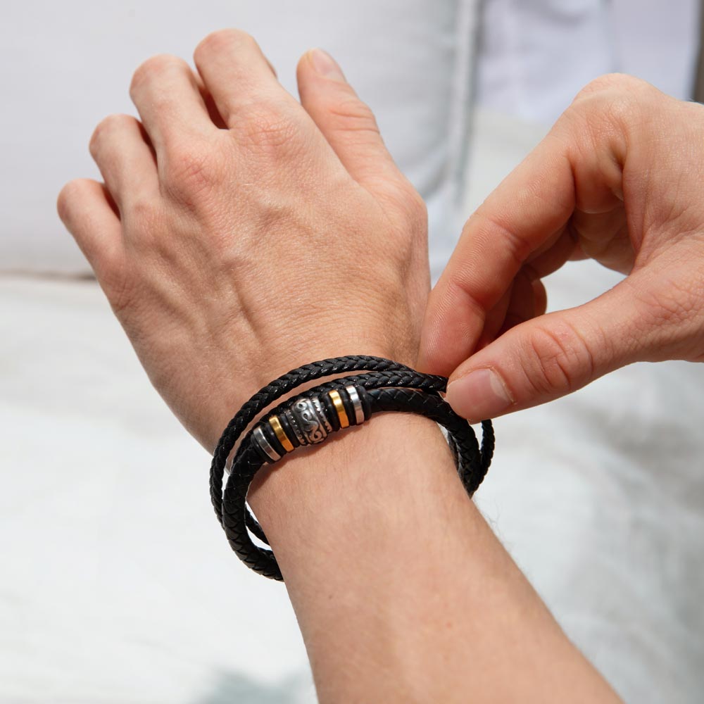 To My Son from Mom | Love You Forever Bracelet