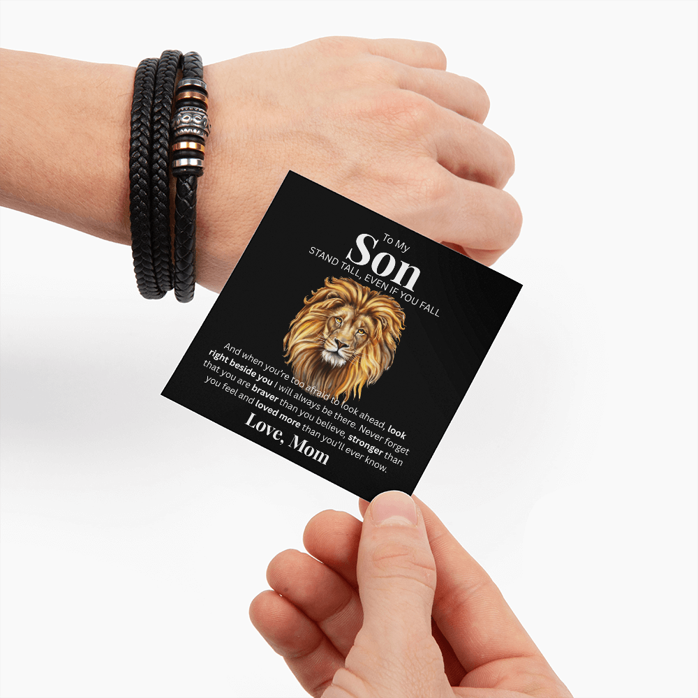 To My Son from Mom | Love You Forever Bracelet