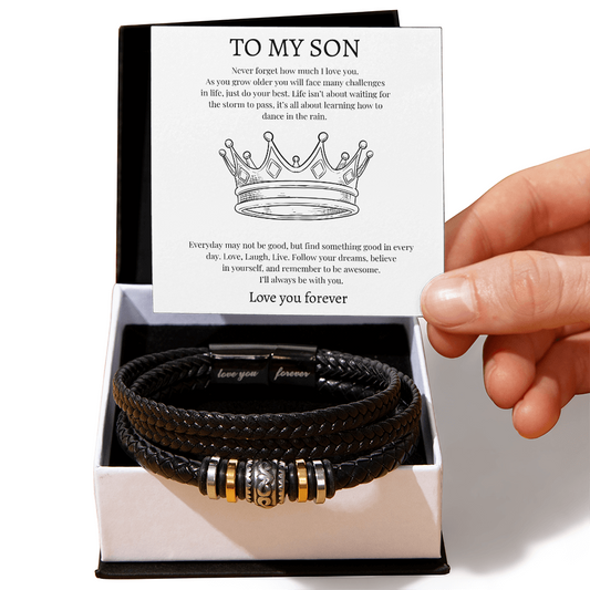 To My Son | Love You Forever Bracelet