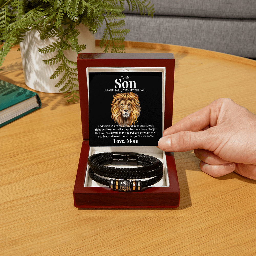 To My Son from Mom | Love You Forever Bracelet
