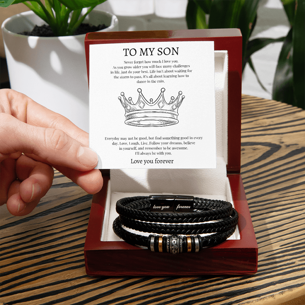 To My Son | Love You Forever Bracelet