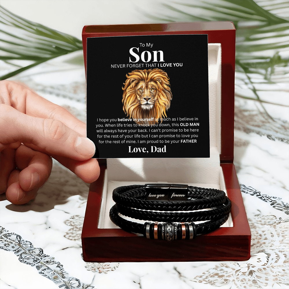 To My Son from Dad | Love You Forever Bracelet