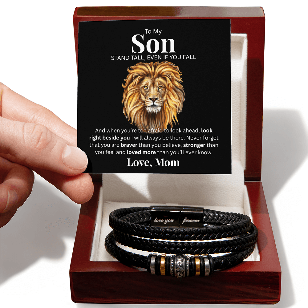 To My Son from Mom | Love You Forever Bracelet