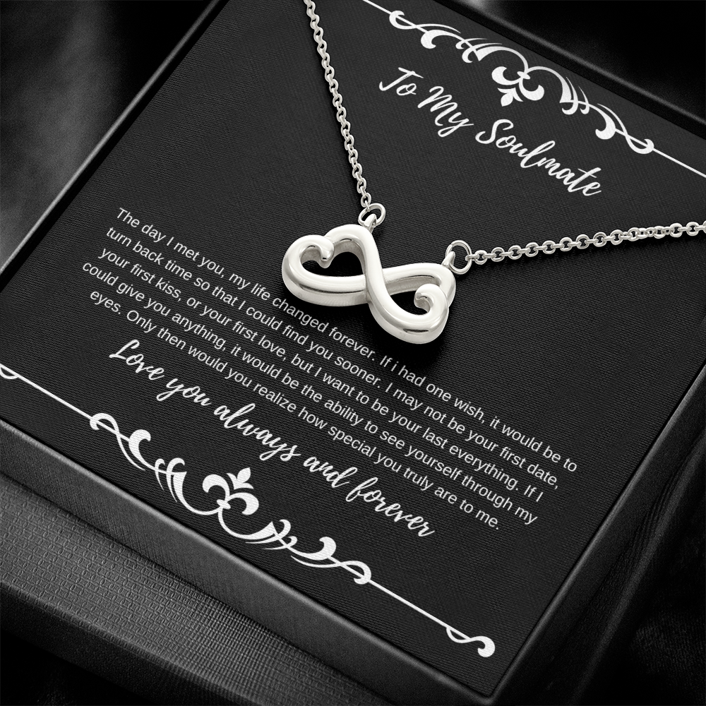 To My Soulmate | Endless Love Necklace