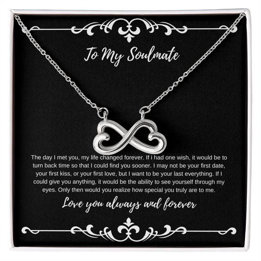 To My Soulmate | Endless Love Necklace