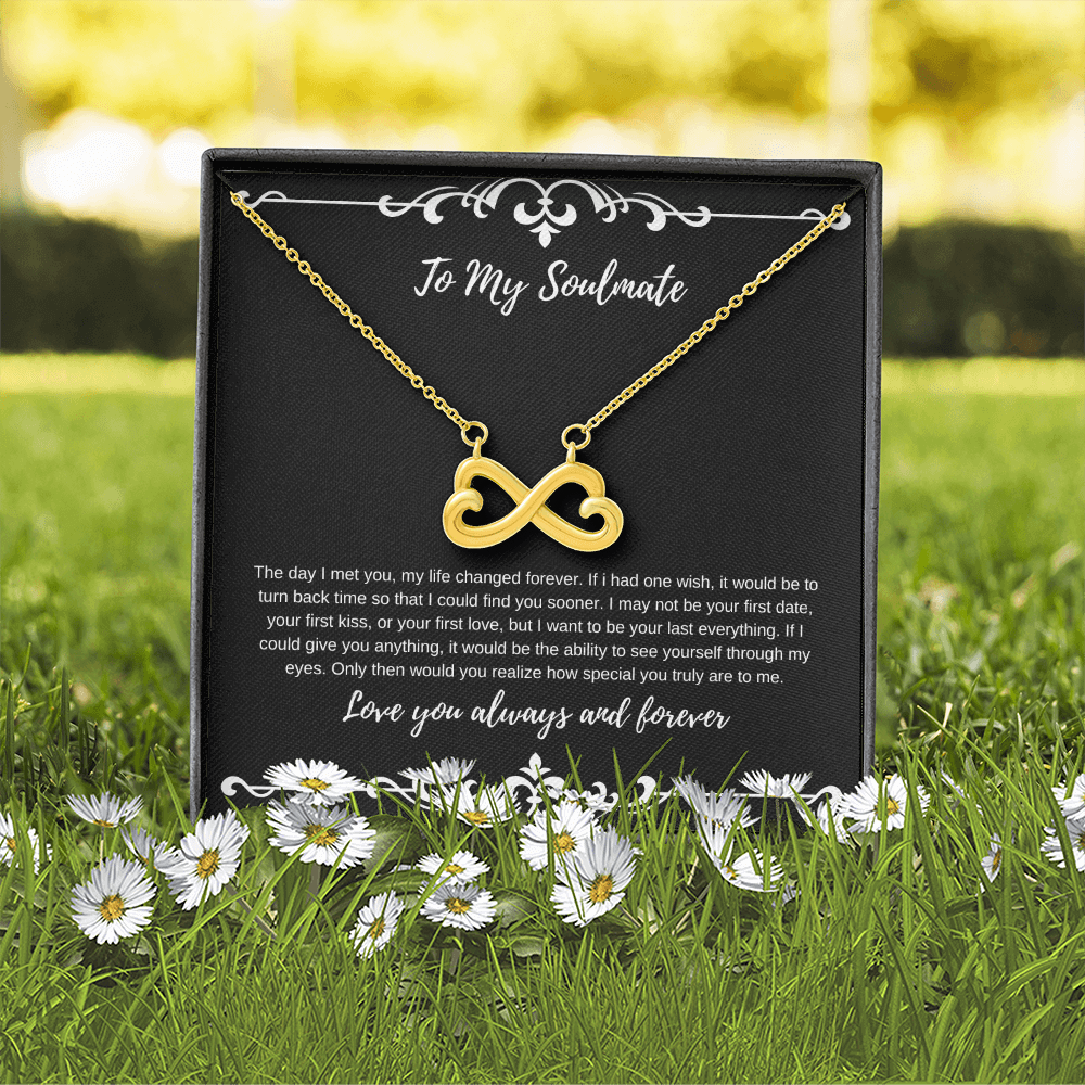 To My Soulmate | Endless Love Necklace