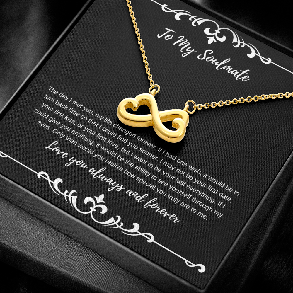 To My Soulmate | Endless Love Necklace