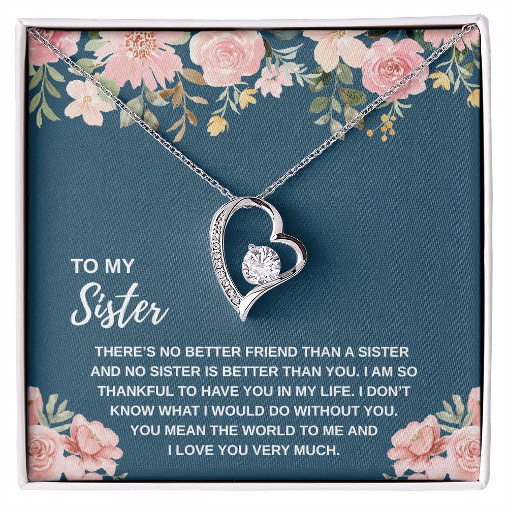 To My Sister | Forever Love Necklace