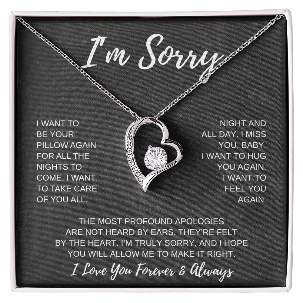 I'm Sorry | Forever Love Necklace