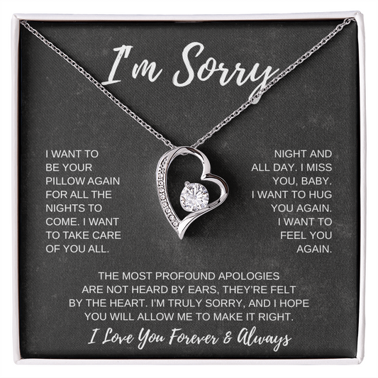 I'm Sorry | Forever Love Necklace