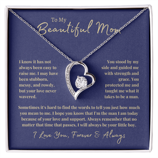 Gift to Mom from Son | Forever Love Necklace