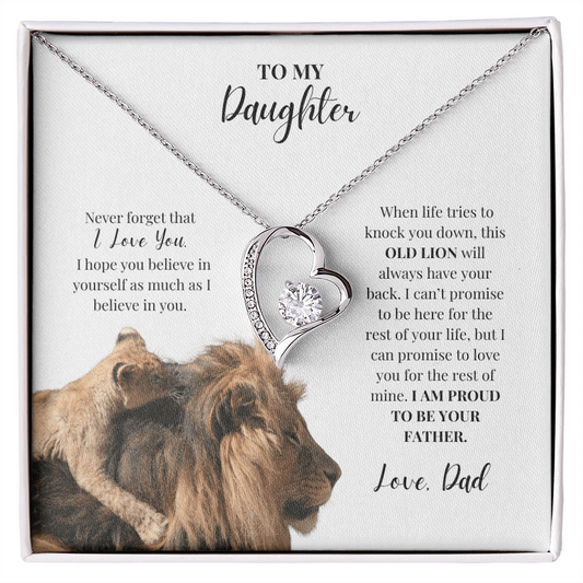 To My Daughter | Forever Love Necklace