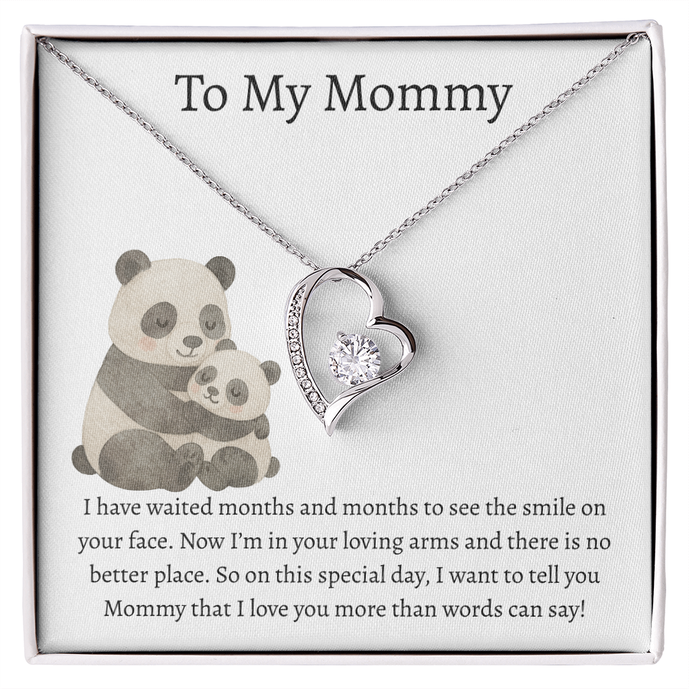 To My Mommy Pandas | Forever Love Necklace