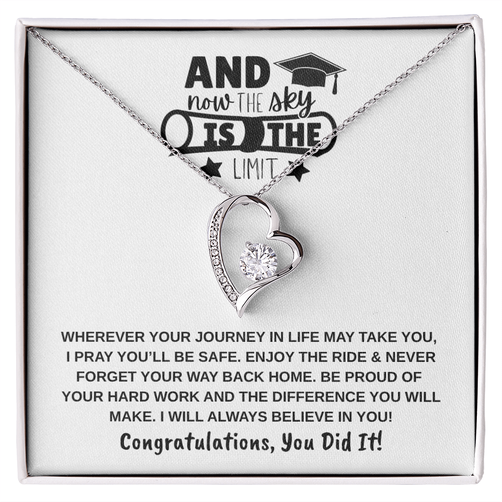 Sky is the Limit Graduation | Forever Love Necklace
