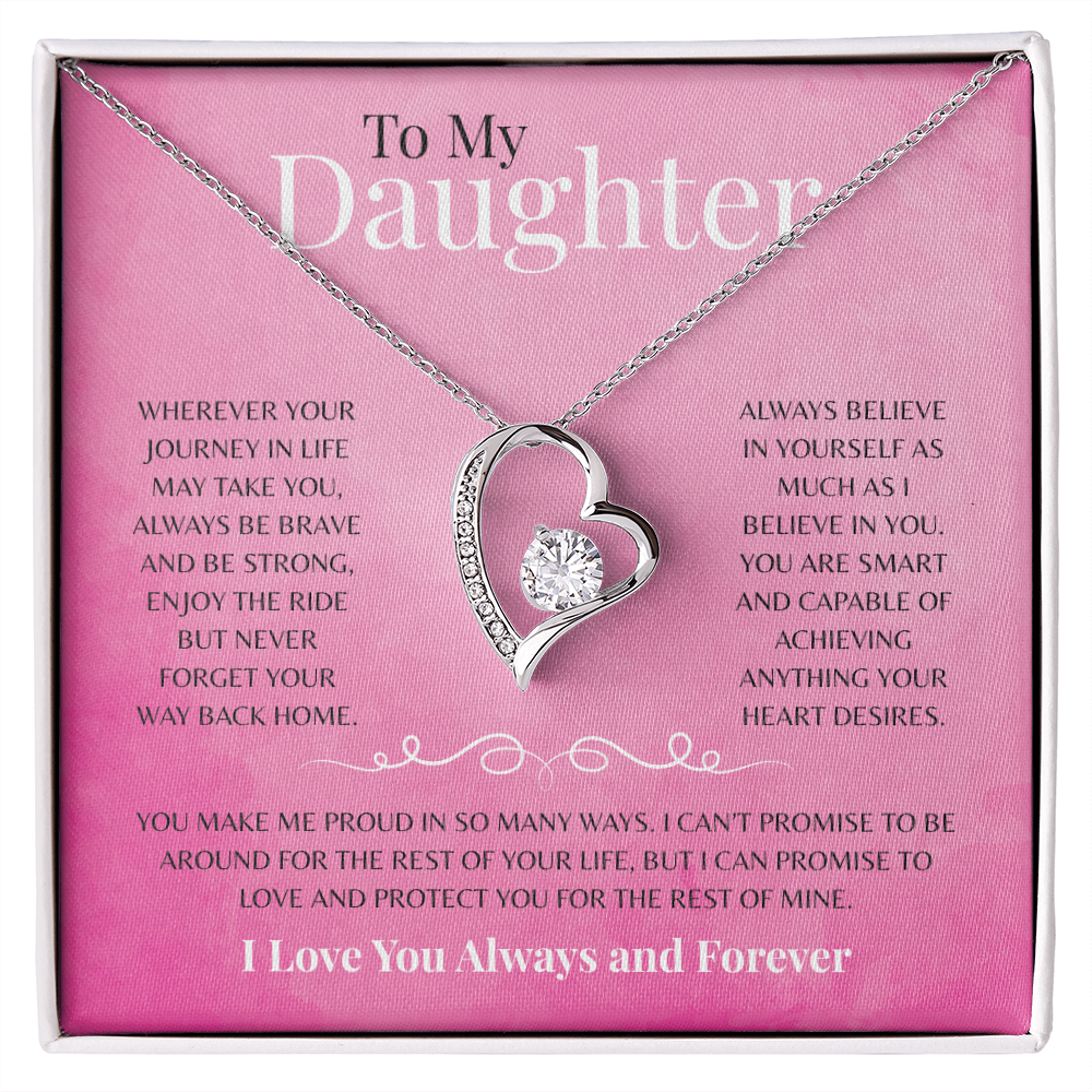 To My Daughter | Forever Love Necklace