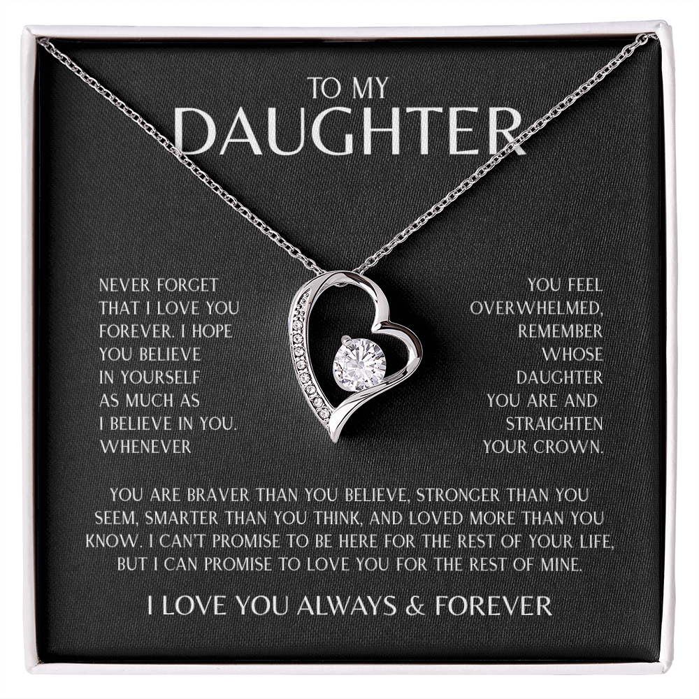 To My Daughter | Forever Love Necklace