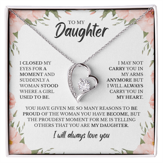 To My Daughter | Forever Love Necklace