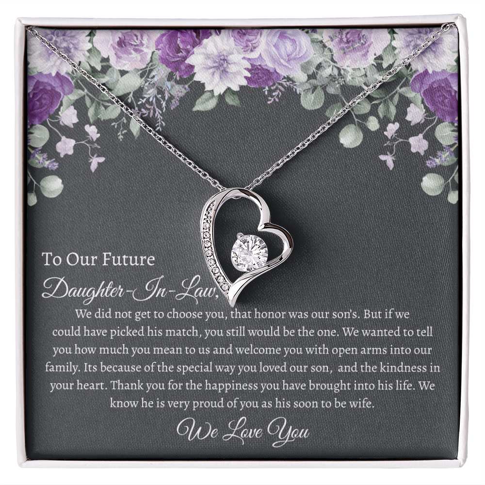 To Our Future Daughter-In-Law | Forever Love Necklace