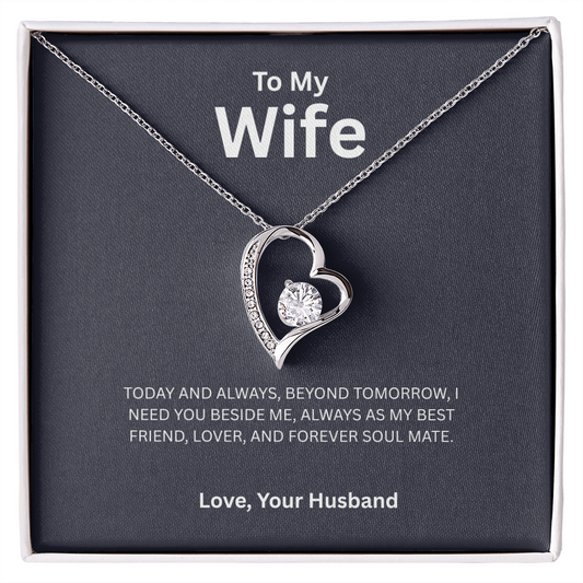 To My Wife | Forever Love Necklace