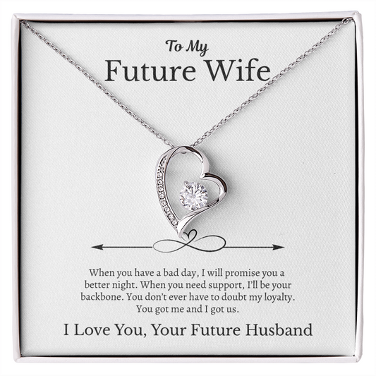 To My Future Wife from Your Future Husband | Forever Love Necklace
