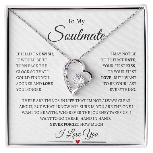 To My Soulmate | Forever Love Necklace
