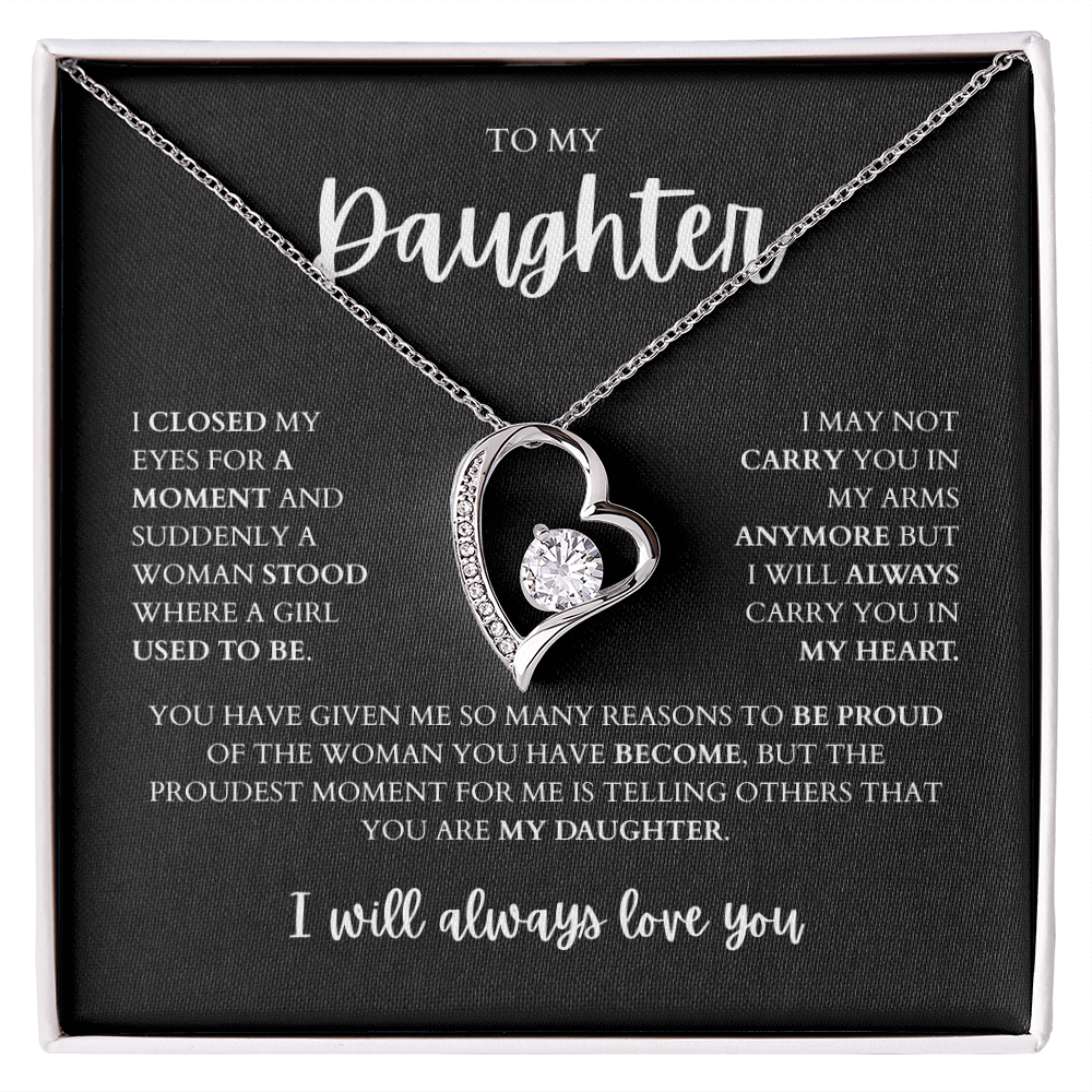 To My Daughter | Forever Love Necklace