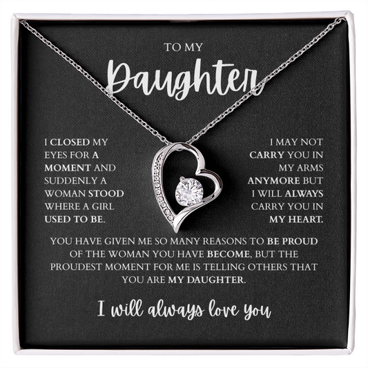 To My Daughter | Forever Love Necklace