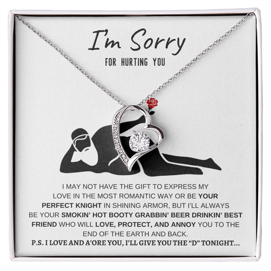 I'm Sorry For Hurting You | Forever Love Necklace