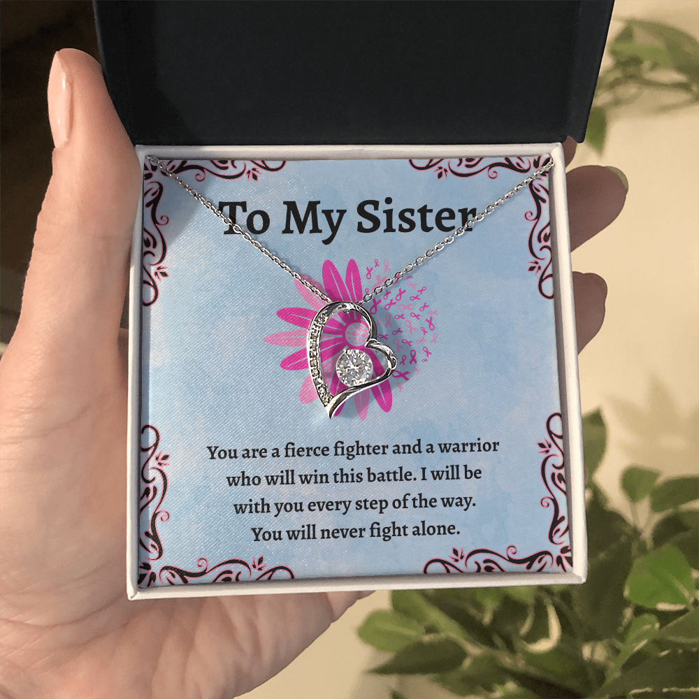 To My Warrior Sister | Forever Love Necklace