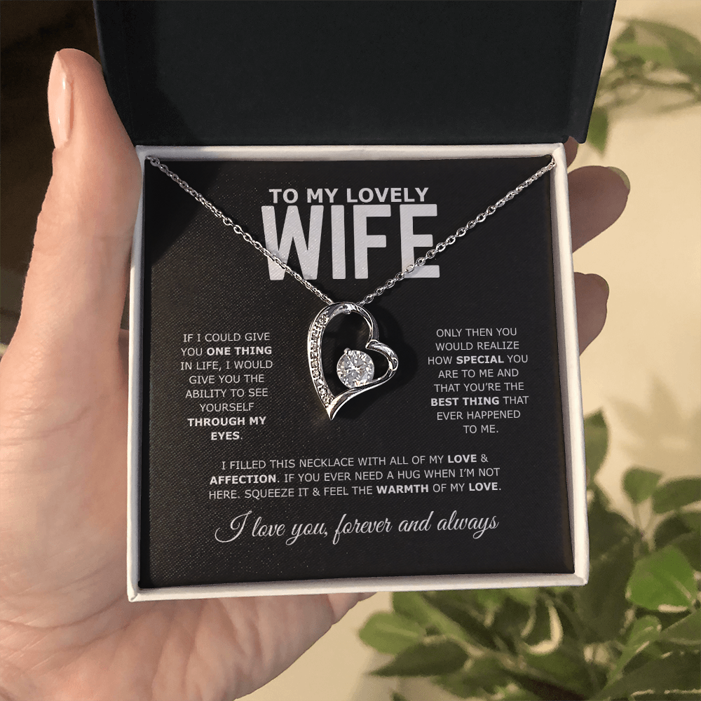 To My Lovely Wife | Forever Love Necklace