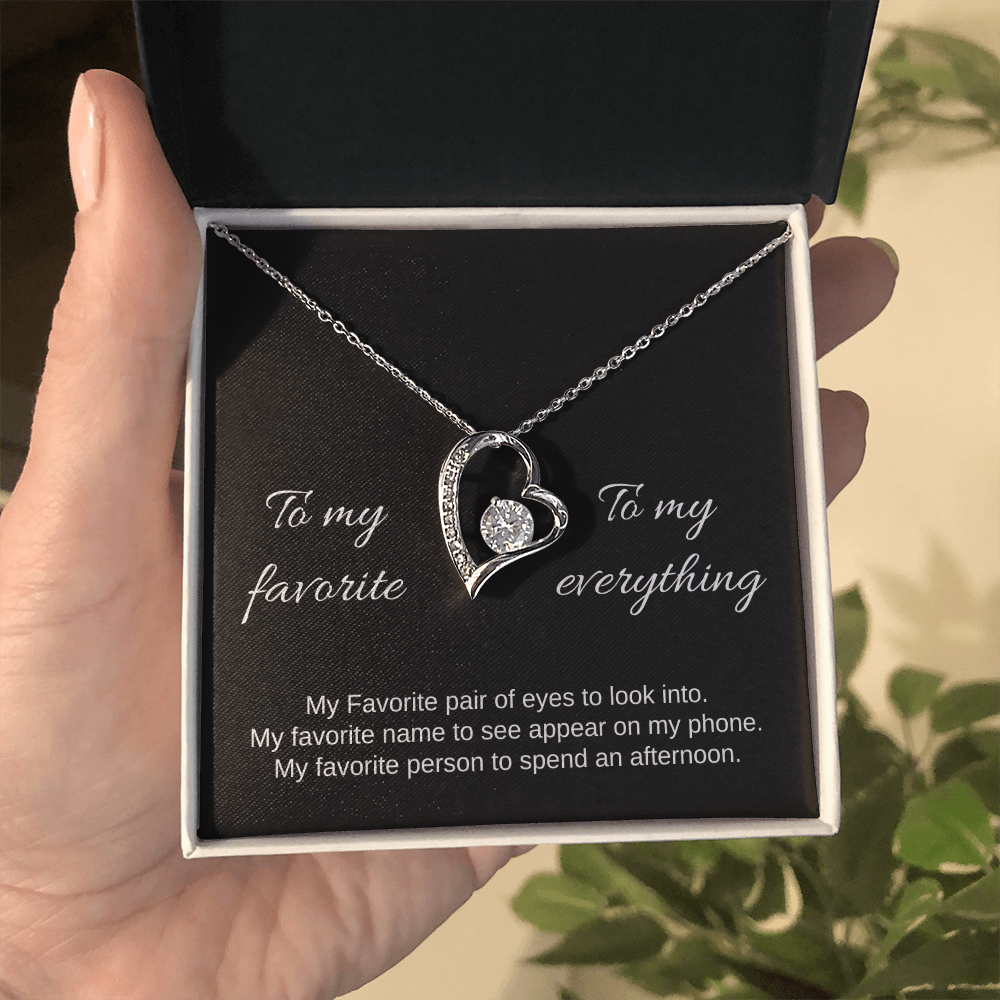 To My Favorite | Forever Love Necklace