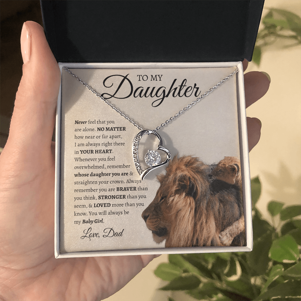 To My Daughter | Forever Love Necklace