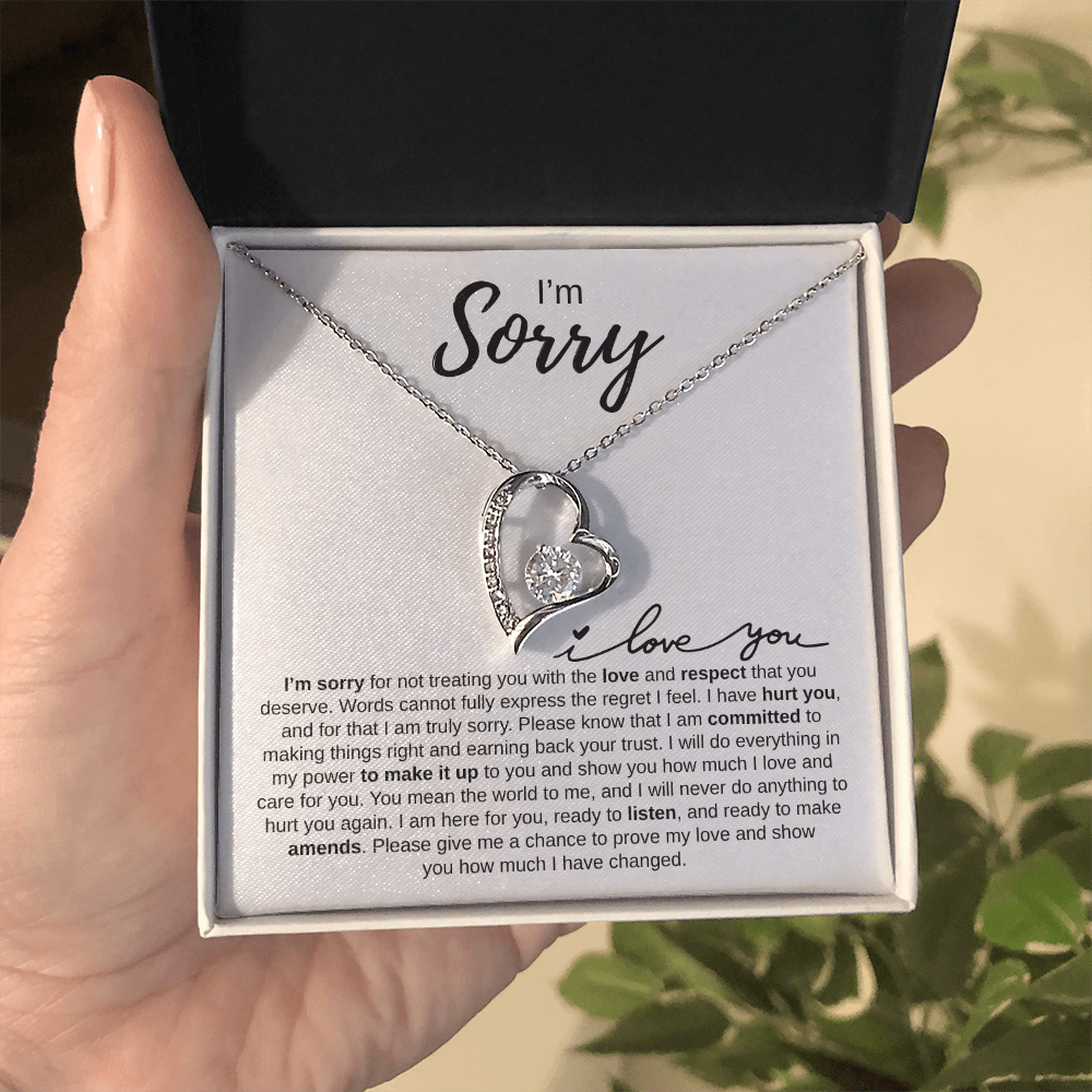 I'm Sorry | Forever Love Necklace