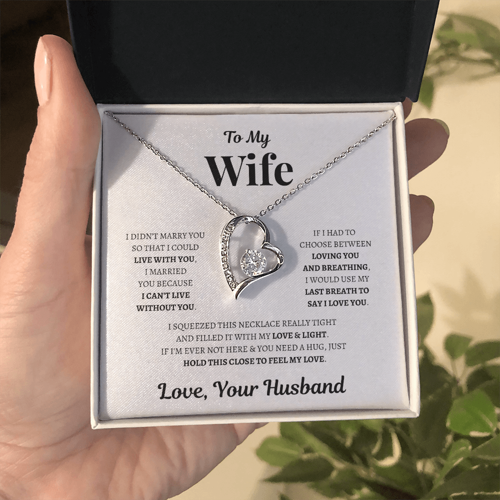 To My Wife | Forever Love Necklace