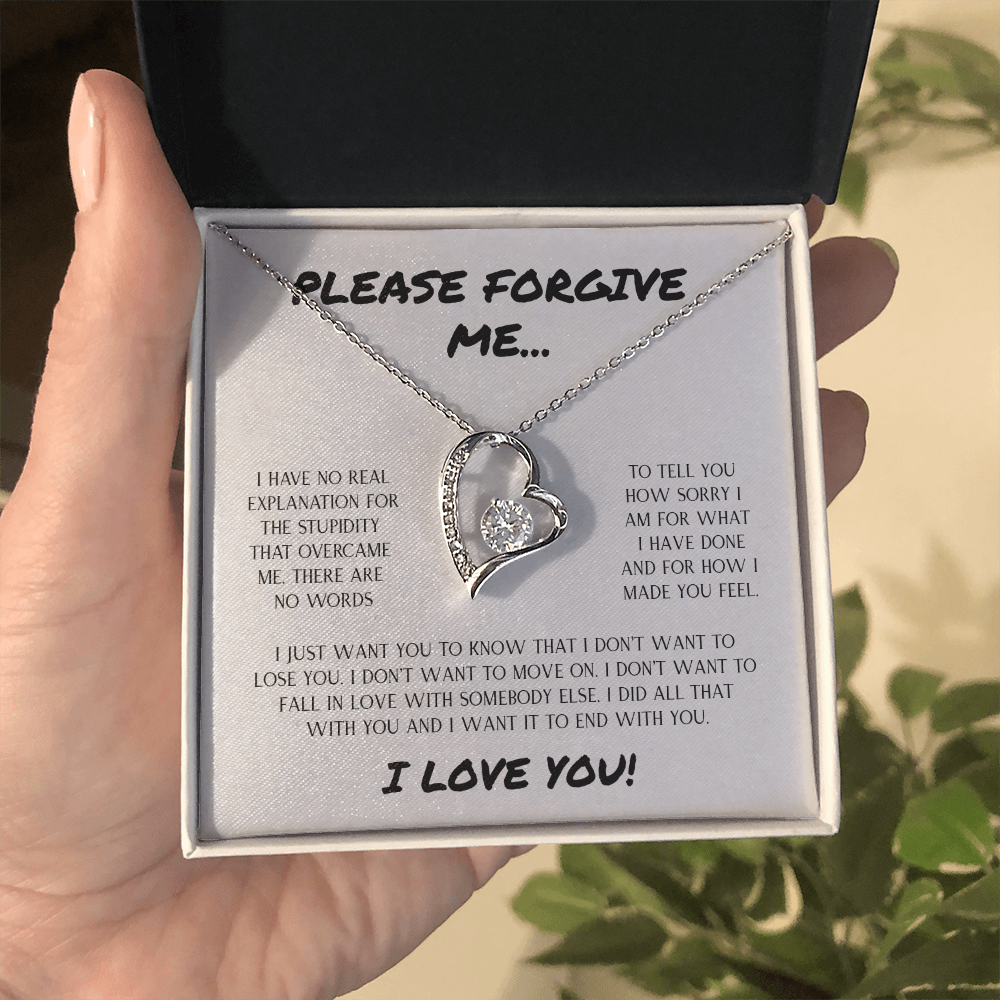 Please Forgive Me | Forever Love Necklace