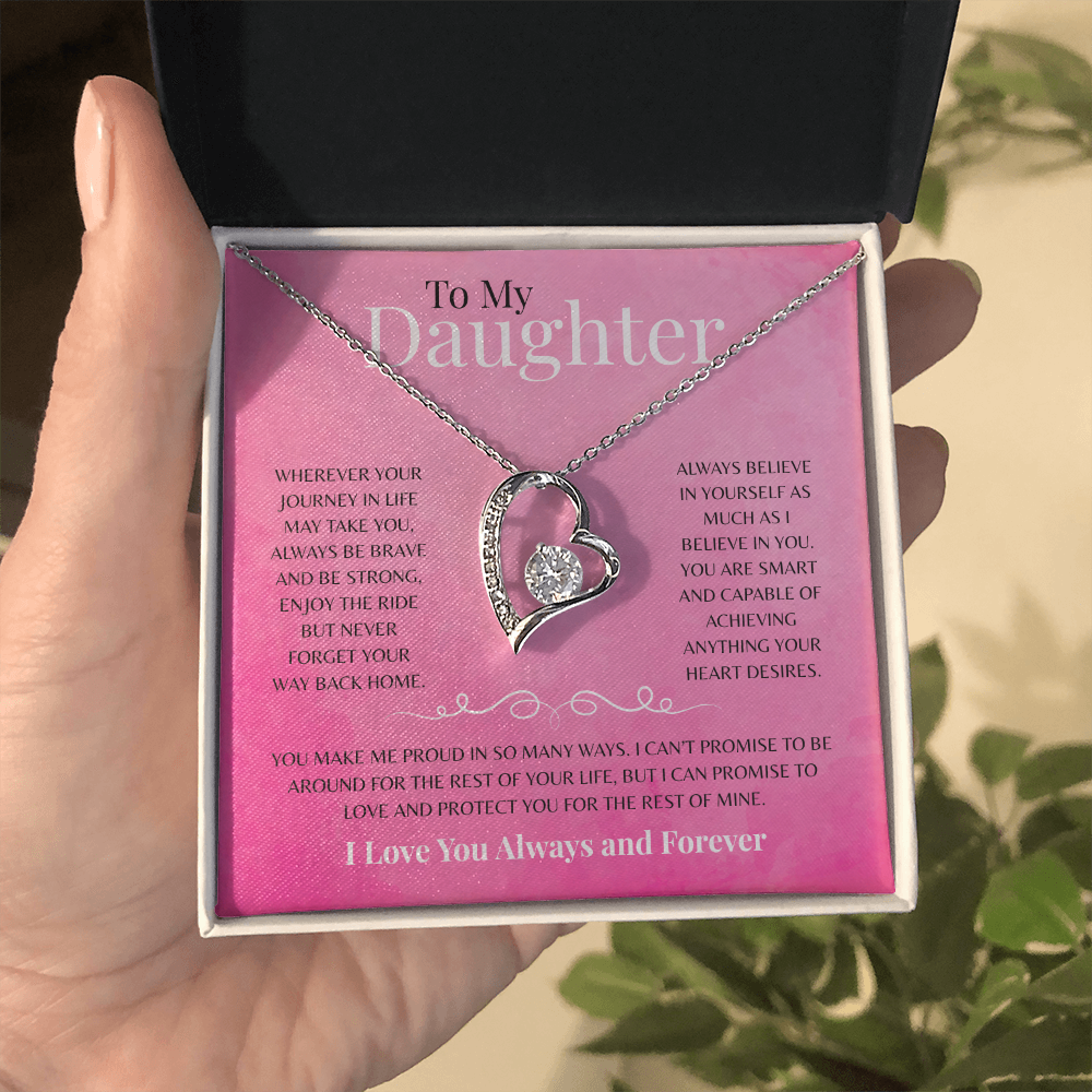 To My Daughter | Forever Love Necklace